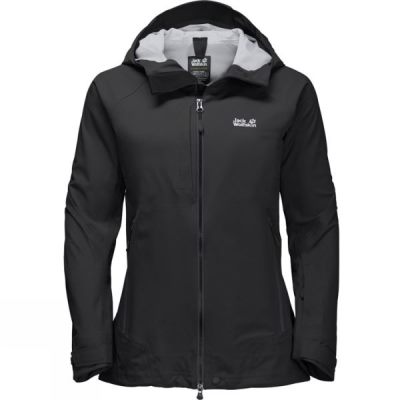 Chaquetas Jack Wolfskin ExoLight Mujer Negras - Chile LPV362089